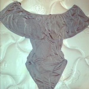 Purple night out bodysuit